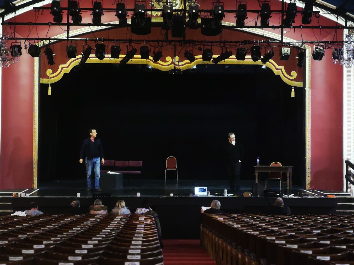 CADS1947's tweet photo. And so it begins, last rehearsal tonight technical rehearsals, and dress next week! Book your tickets now, don't miss out on this thrilling and dramatic comedy! https://t.co/DxckuX4RWt