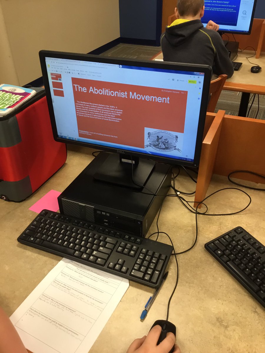 BeccaPetersheim's tweet photo. Mrs. Mills’ freshmen were rocking it today in the library, researching leaders of movements and their roles, purposes, and impacts by incorporating Unit Two reading and writing standards. @casd_ela #ourfutureisbright 💡 https://t.co/e9XbrMywcQ