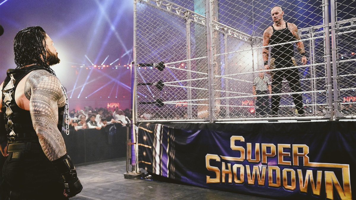 TribalChiefPage's tweet image. entrance photos of the big dog! 

#WWESSD #RomanReigns