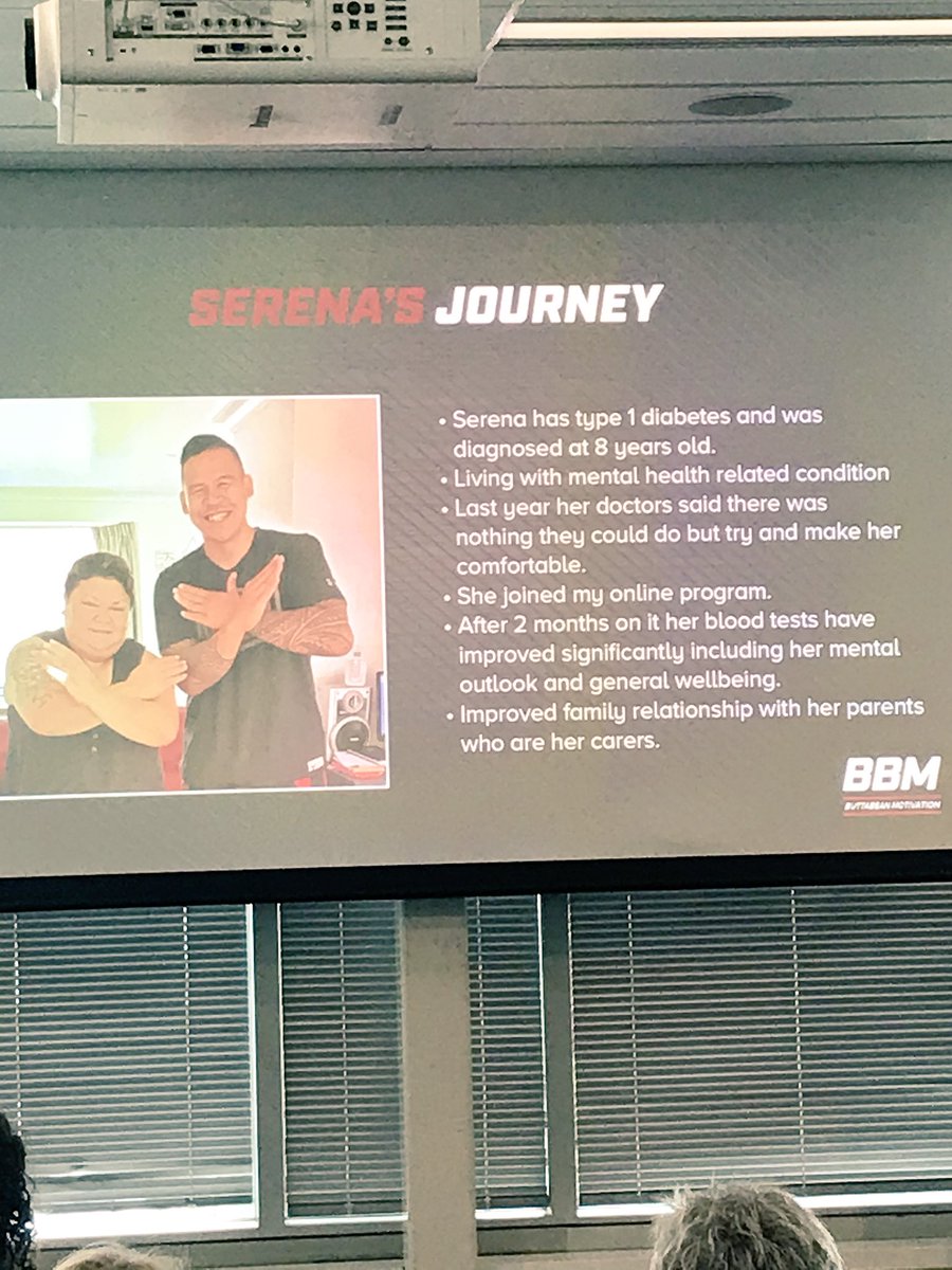 EarnestPidakala's tweet photo. @DaveLetele and the team from BBM Motivation share why they started to help people live healthier lives and set an example for their family and friends. It is more than just a weight loss Programme and the team are changing lives! @cmdhb @healthnavnz @minhealthnz #LTCForum https://t.co/VQPH8rDlzL