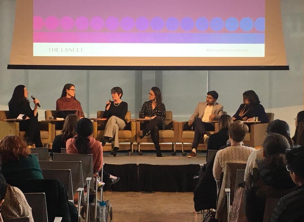Question &amp; Answer session with <a href="/TheLancet/">The Lancet</a> series authors at <a href="/BrownSchool/">WashUBrownSchool</a> @WUSTL #GenderNormsandHealth