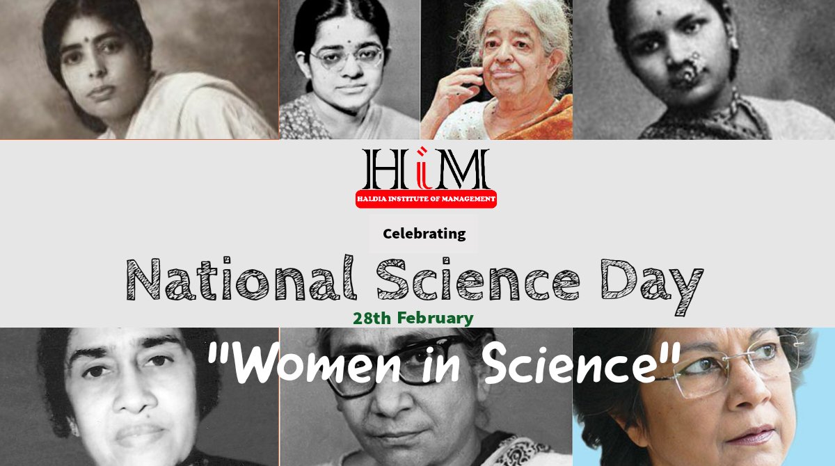 Salute to the Legendary Woman Scientists.. Haldia Institute of Management celebrating #NationalScienceDay 
#bestmanagementcollege
#haldiainstituteofmanagement
Info: youtu.be/D5ETkmk5fzg
FB: facebook.com/himhaldia.edu.…
Instagram: instagram.com/haldiainstitut…