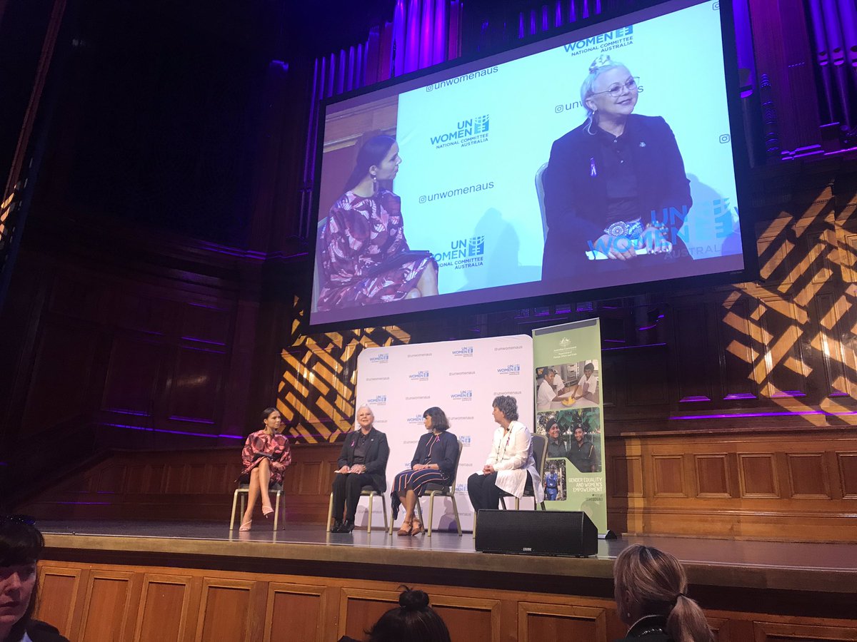 AIIWomen's tweet photo. Listening to powerful stories of women supporting women @SisterWorks @UN_Women and new initiatives supported by @BHPFoundation #secondchance #realfutures #iwd2020 #generationequality https://t.co/gDvjDwBfWl