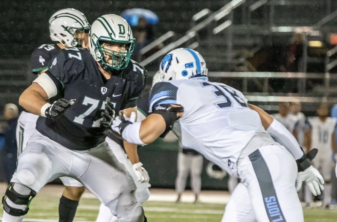 JohnnFergusonn's tweet photo. Excited to say I have received my first offer from Dartmouth College! @DartFootball @Coach_McCorkle @AthensAcademyFB @Mansell247 @ChadSimmons_ @RecruitGeorgia https://t.co/x9ET6xcfXt