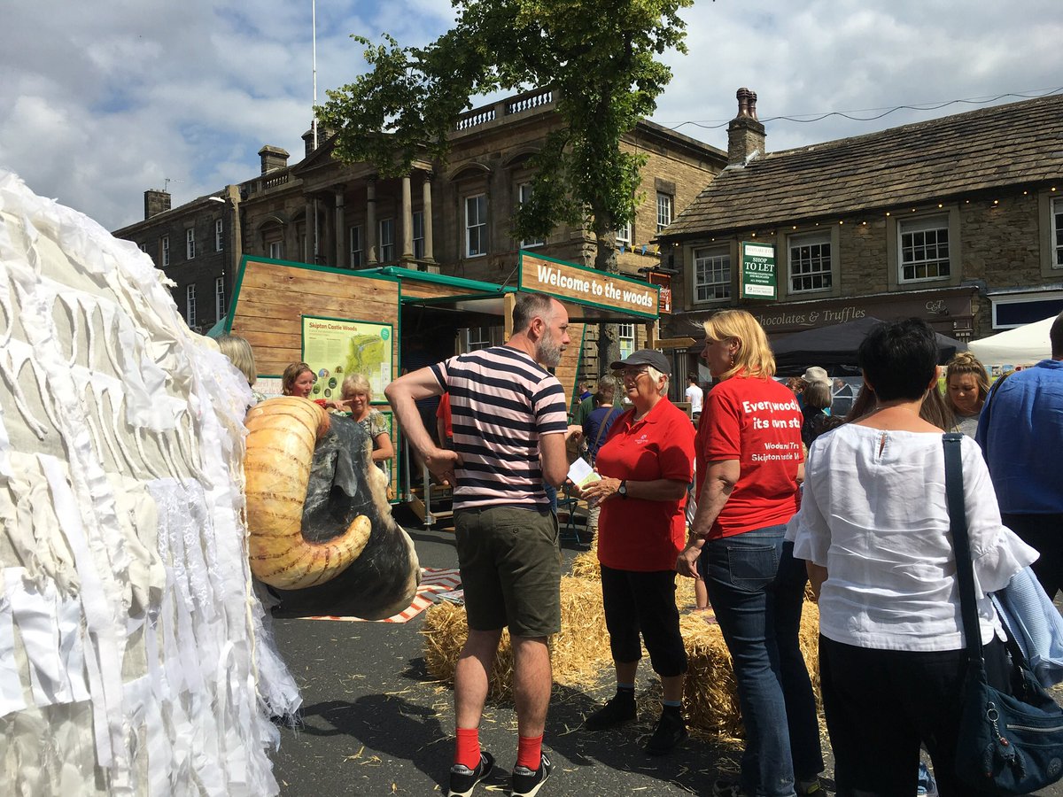 Branching out! The trees are coming with us to <a href="/YorksDalesFest/">Yorkshire Dales Food & Drink Festival</a> &amp; Skipton Sheep Day this July! More events here bit.ly/2ve23ud