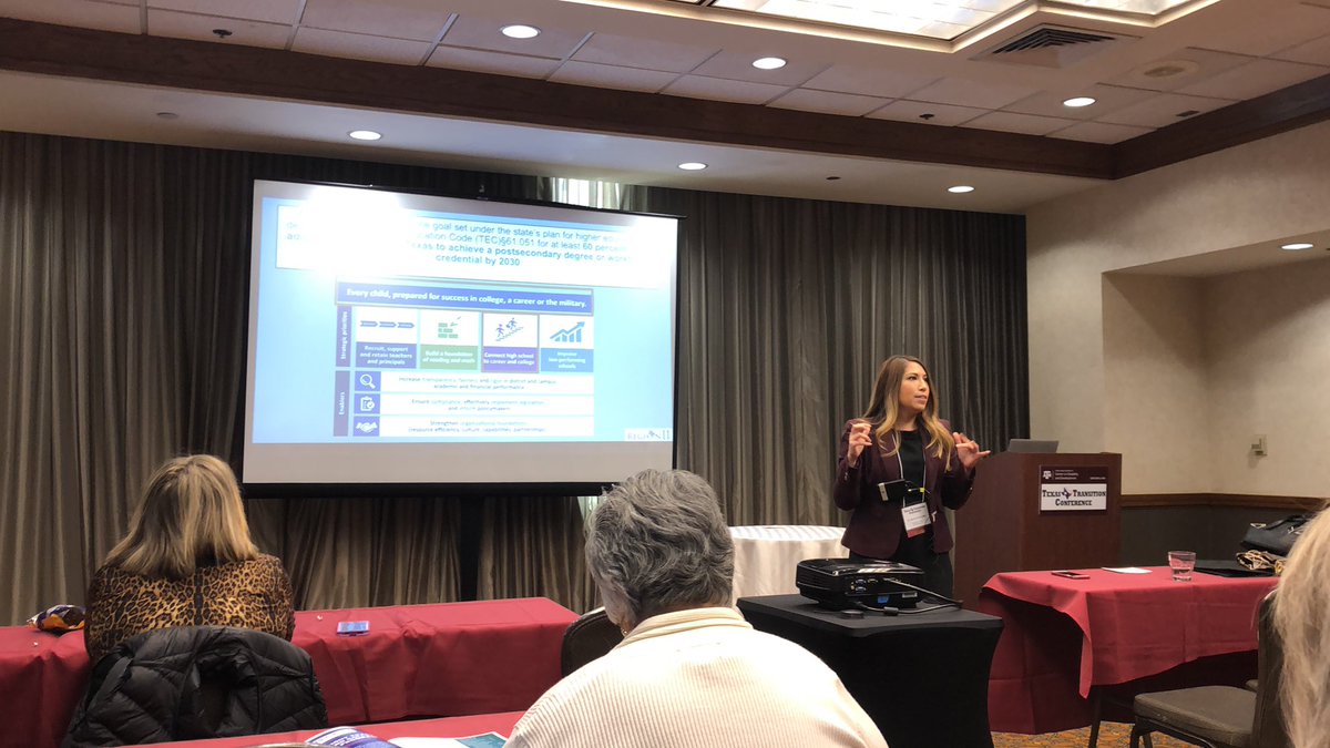 chrisgereke's tweet image. Texas Transition Conference, Transition, CTE, CCMR updates   w/Student Achievement Pieces w/ Dr. Sandy Benavides. #texastransitionconference #springisd @SpringISD_SPED