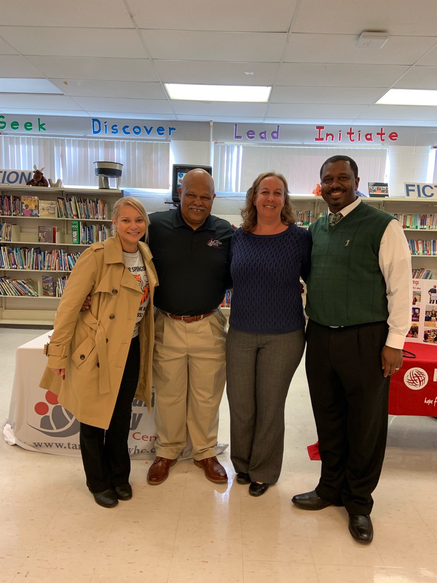 tampafamhealth's tweet photo. 📍Spotted: #TFHC's Community Outreach Team is proud to be part of the @SSK8Tampa Black History Program and Parent Conference Night this evening! TFHC is connecting #SSK8 students, parents and staff with important healthcare resources. Together, we are #MoreThanHealthcare! https://t.co/g0Xs3TRRg0