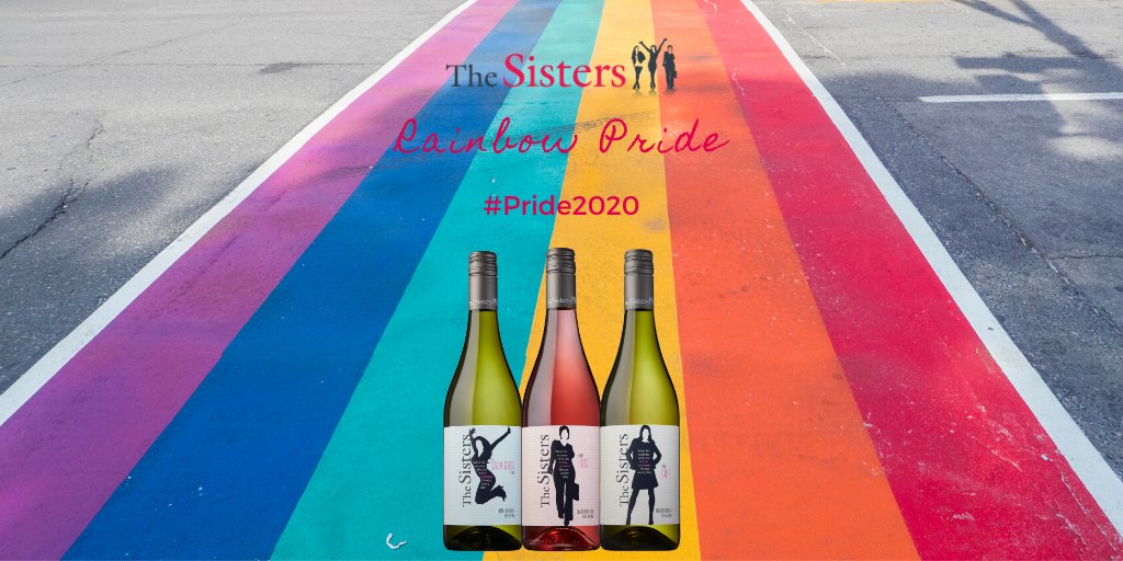 Love. No matter what. #thesisterswine #pride2020 #rainbow #pride #lovewins #equality #loveislove #love