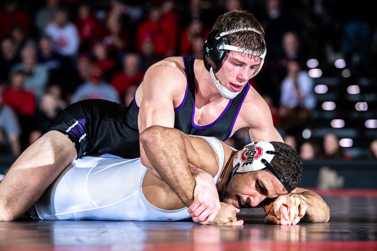 NUWrestle's tweet photo. Checking in as one of the 𝙈𝙤𝙨𝙩 𝘿𝙤𝙢𝙞𝙣𝙖𝙣𝙩 wrestlers in all of @ncaawrestling 👏

Ryan Deakin has been bringing it all season long.

📊 » https://t.co/4kLrNny6ke https://t.co/yx2MHcB8wa