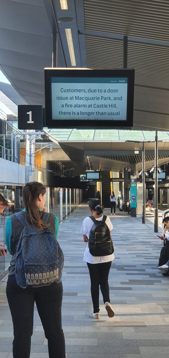 Super_Soop's tweet photo. @SydneyMetro @SydneyMetro no mention of the delays to your service... again. But you don't mind posting when it's Sydney Trains... I guess another delay and another  fault is just 'another' day on the Metro. https://t.co/tinePJOoPb
