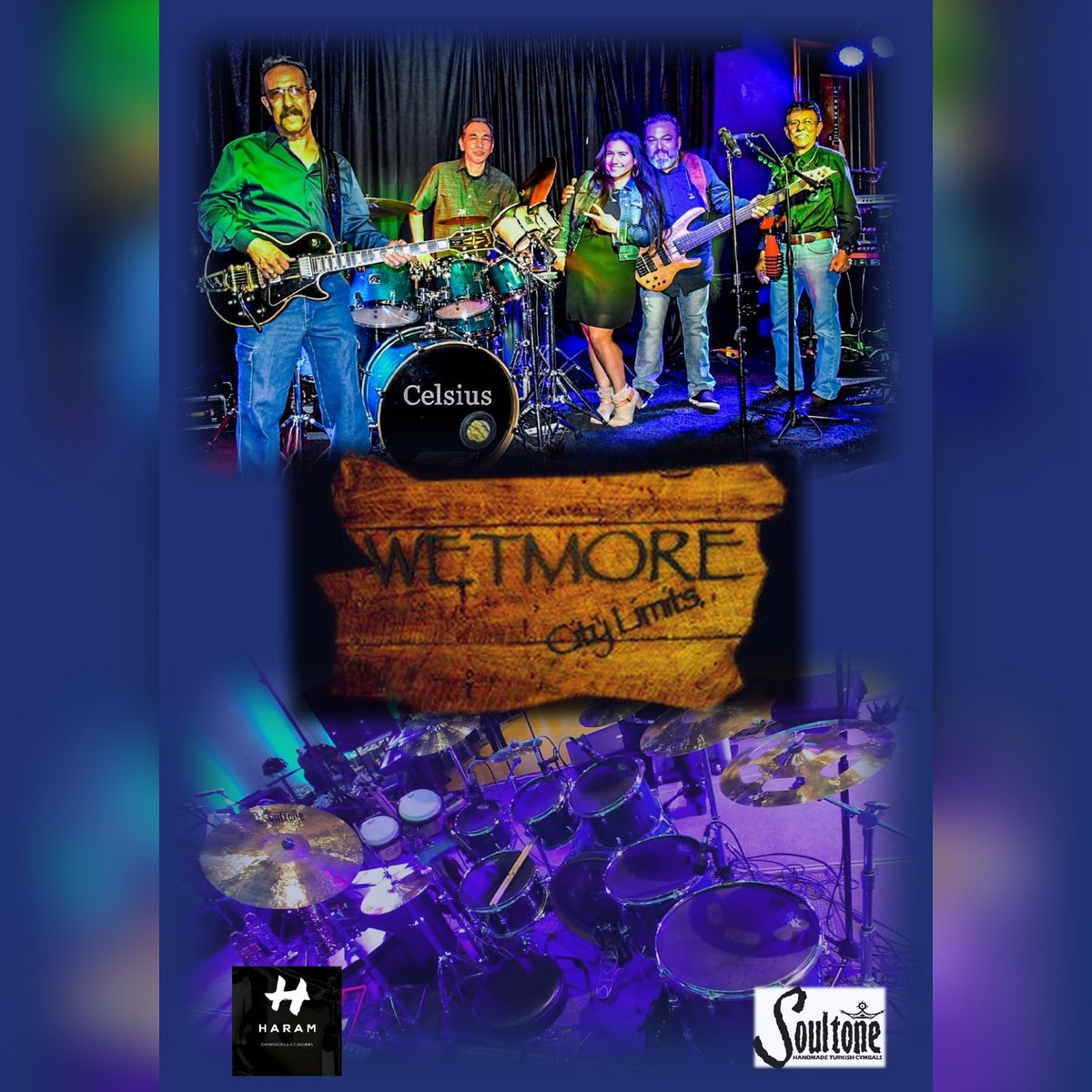 reneondrums's tweet photo. This Friday, February 28th, I'll be playing with Celsius Band at the Wetmore City Limits. Showtime is 9:00 PM... Thanks to everyone for supporting live music!
Visit my website, https://t.co/98pXMznOoO, to see upcoming events that I'll be performing. https://t.co/TFY5Zfsw2h