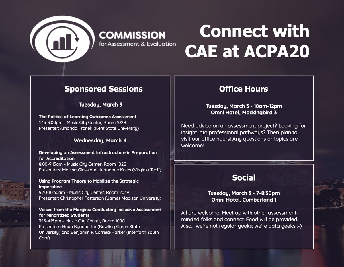 CAE is sponsoring four amazing educational sessions at #ACPA20! Download the ACPA app free from the Google Play Store or Apple App Store today to get them on your schedule and find other great sessions!
