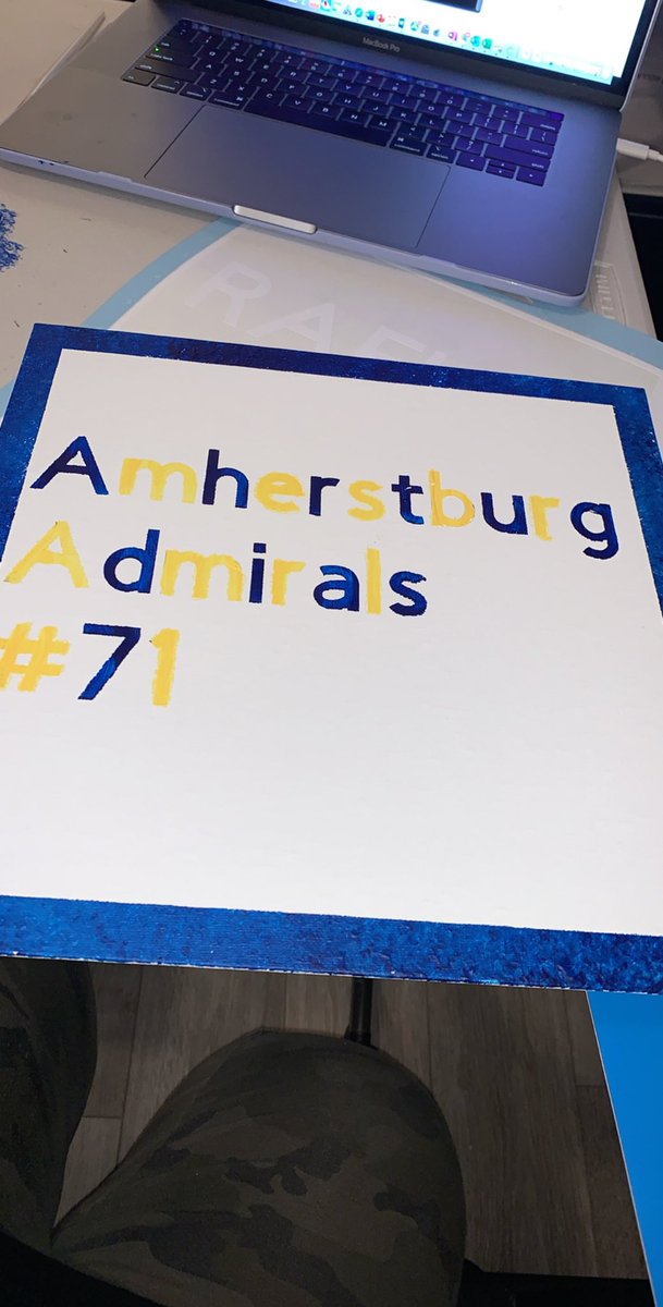 ilovedipietro64's tweet photo. Broden Meloche fan art! 
See you tonight!! 
@broshow61 @amherstburgjrc @AdmiralsBear https://t.co/j5ZXDMSkyi