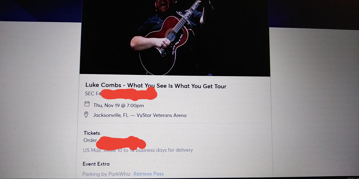 Well look at that! My 15 yr old Goddaughter is beside herself! <a href="/lukecombs/">Luke Combs 🎤</a> #bestgodmotherever #needmeetngreets