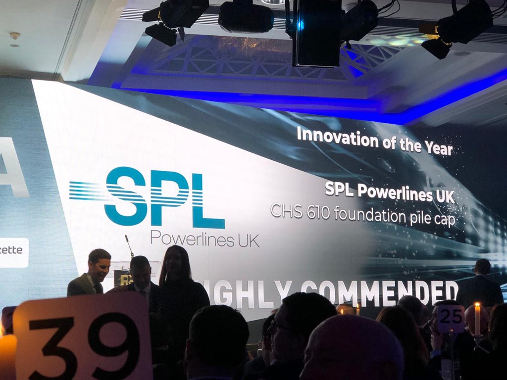 SimonJWSkinner's tweet photo. Highly commended in the Rail Business Awards tonight under the innovation category. Close but if only @DCFutureRail huge supporter of the #RollingProgramme, who presented the award, changed the winner.... #Electrification #Decarbonisation #DoingThingsDifferent https://t.co/rAqwrGmpC0