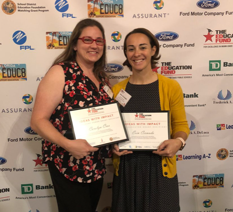EducationFund's tweet photo. Thank you @RepAnaMaria for your support of our work. Our #foodforestforschools initiative and teacher grant program thrive because of our legislative leaders.  @FlaEduFoundtns https://t.co/5qB1aLM2MJ