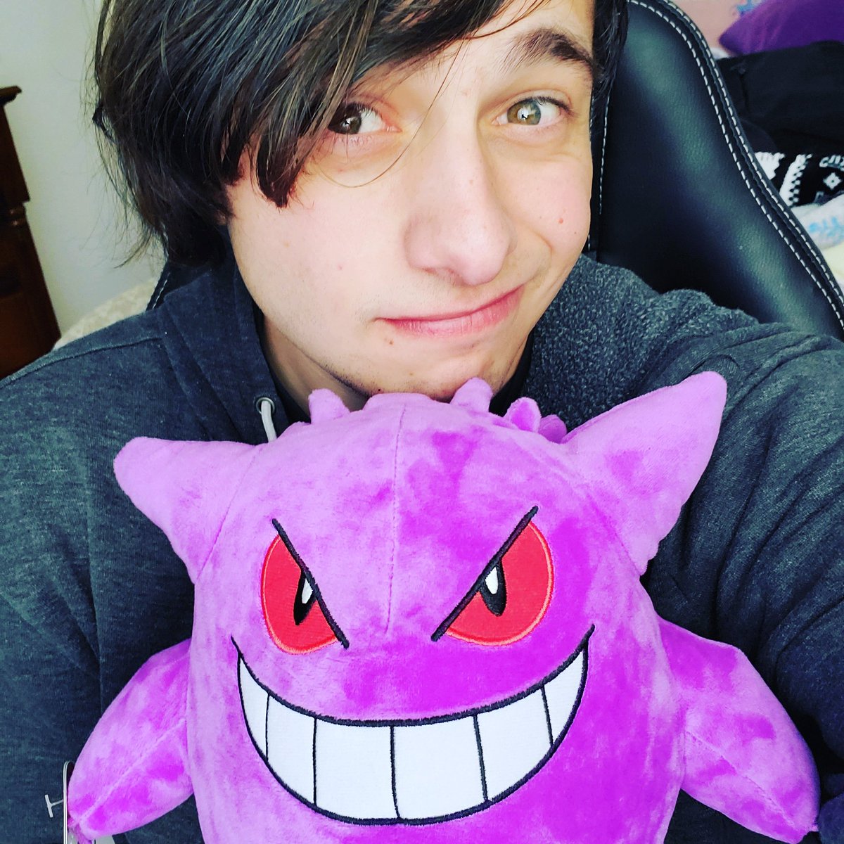 JeyCyanOfficial's tweet image. Gengar plush was on sale! 💜
Do you have a favorite Pokemon?

#gengarplush #ghosttype #gengar #pokemonfan #pokemon #ghostpokemon #ghost #plushtoy #plush #toy #nintendofan #nintendo #gamefreak #purpleplush #twitchstreamer #twitchbroadcaster #twitchaffiliate #affiliatestreamer
