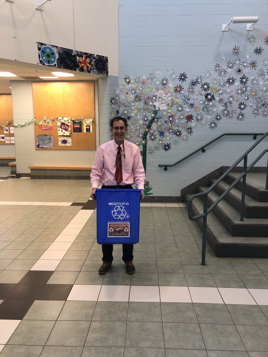 Gorham Middle School teacher David Chidsey was selected to receive an EcoMaine 2020 eco-Excellence Award in the Individual category for his commitment to sustainability and proper waste management in Gorham. Way to go Chids!