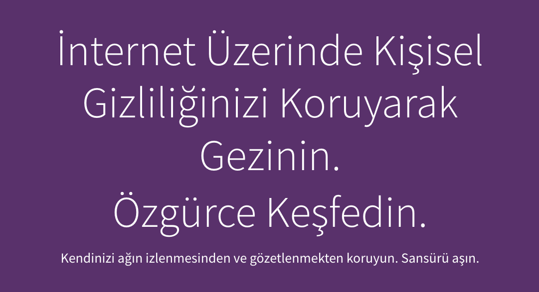 torproject's tweet photo. Türkiye’deki arkadaşlar! 

Ülkenizde Tor engelliyse ve internetiniz yavaşlatılıyor, sansüre uğruyorsa sansürsüz internete erişmek için Tercihler’den yeni bir köprü seçin. https://t.co/2rW2RS3EzX https://t.co/wXTI3JWXj2