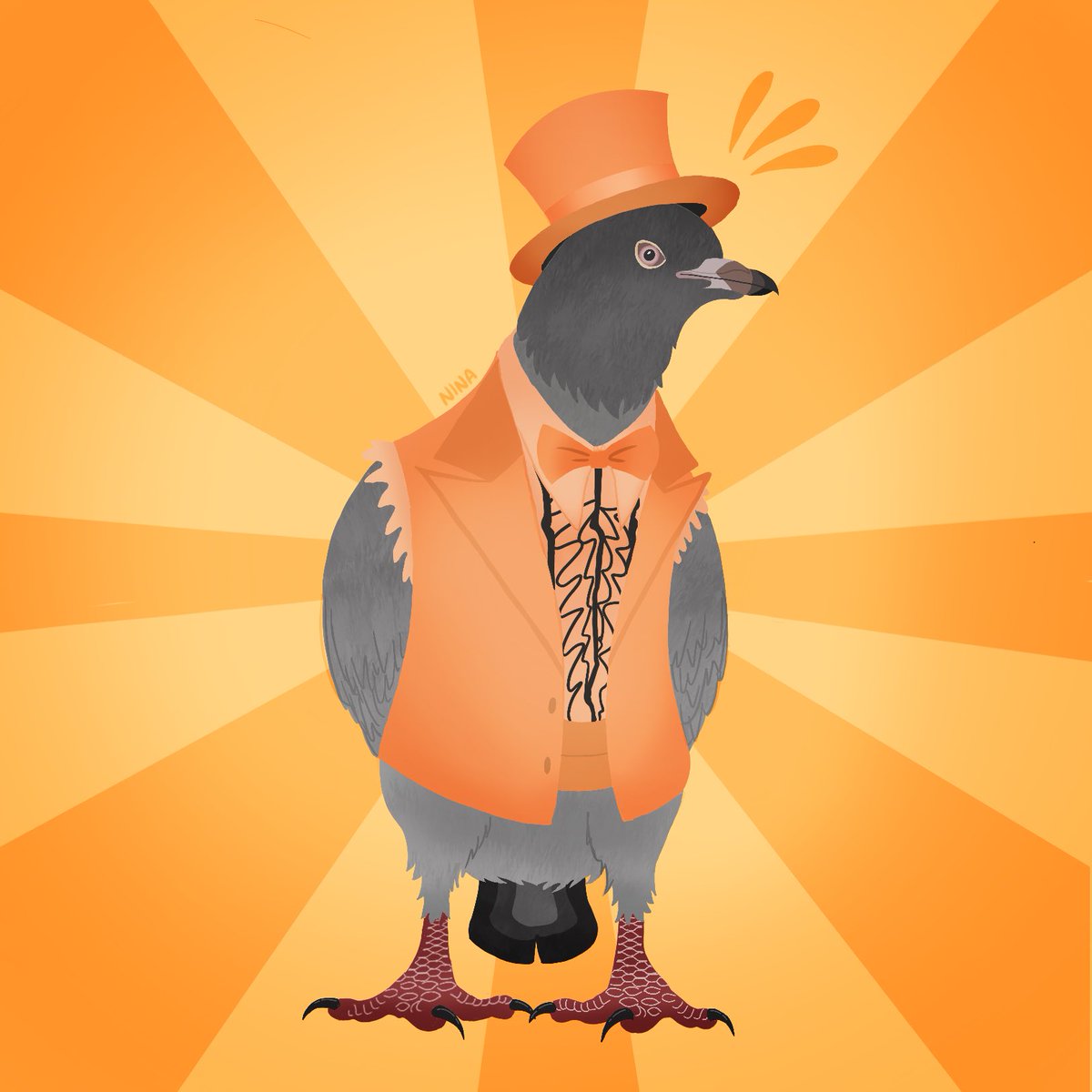 SpaceCadetDraws's tweet photo. So @JimCarrey, I’ve been creating portraits of your characters as birds. From one artist to another, thanks for the inspiration! Your movies have brought me so much joy lately. 💕🥭

(y’all should definitely tag him. I mean... if you want. 🥺) https://t.co/mZVG0WlioF
