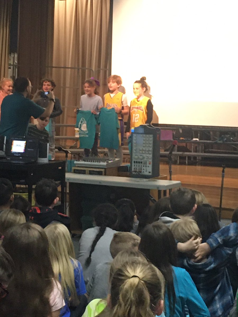 So proud of our 3rd and 4th graders. For DLD  they created a new toy, a commercial,  produced a jingle, and google slides presentation.  Pictured 4th grade winners.  K-2  voted and were inspired to create. #JCSTechLeads #JCSDLD2020