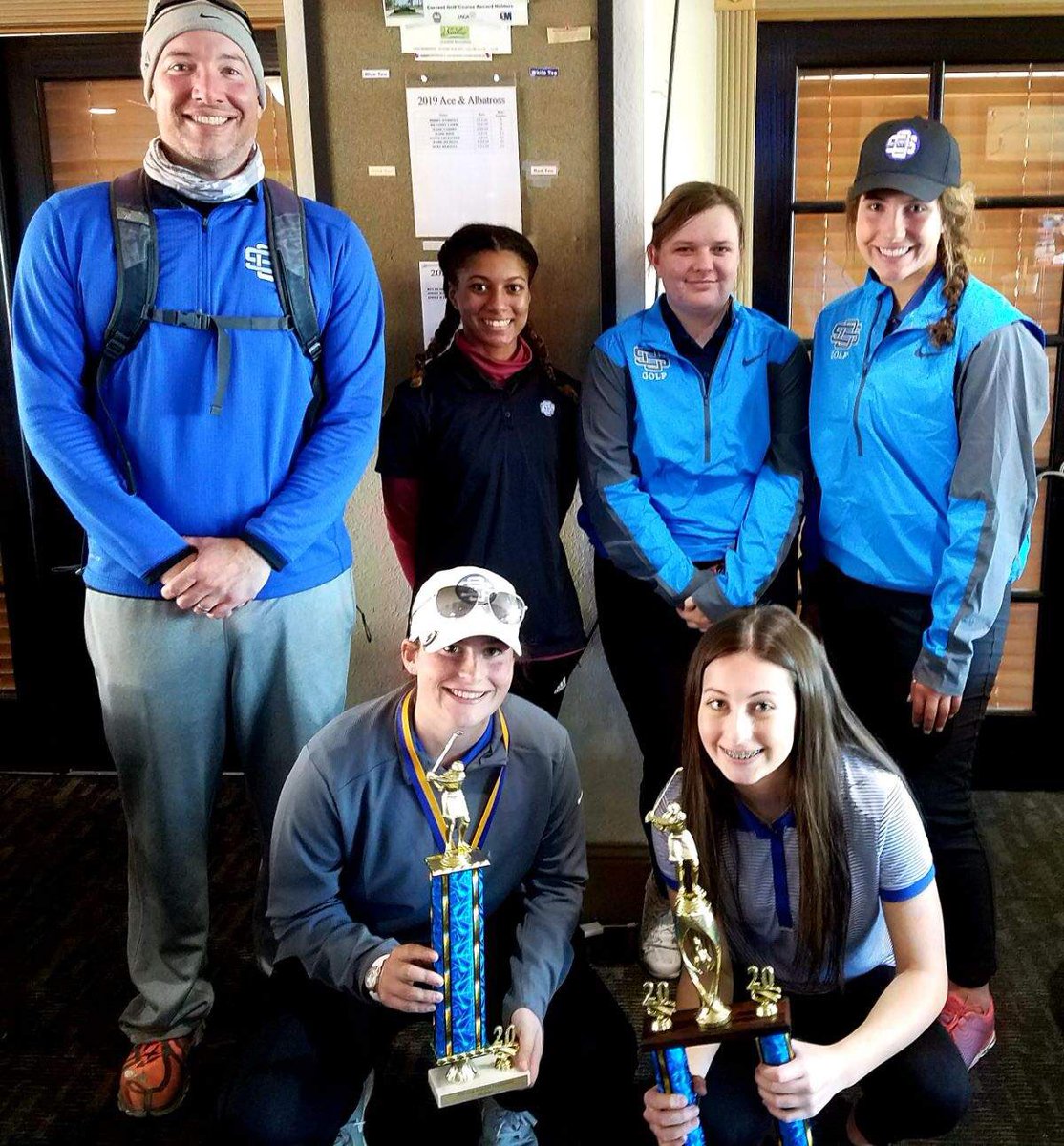OSHSgolfcoach's tweet photo. 2020 Girls Coast Kickoff team and individual champions...Ocean Springs. Avery Weed medalist shooting a 68 and team winner by 6 shots.  Congratulations! https://t.co/PfXM89orNH
