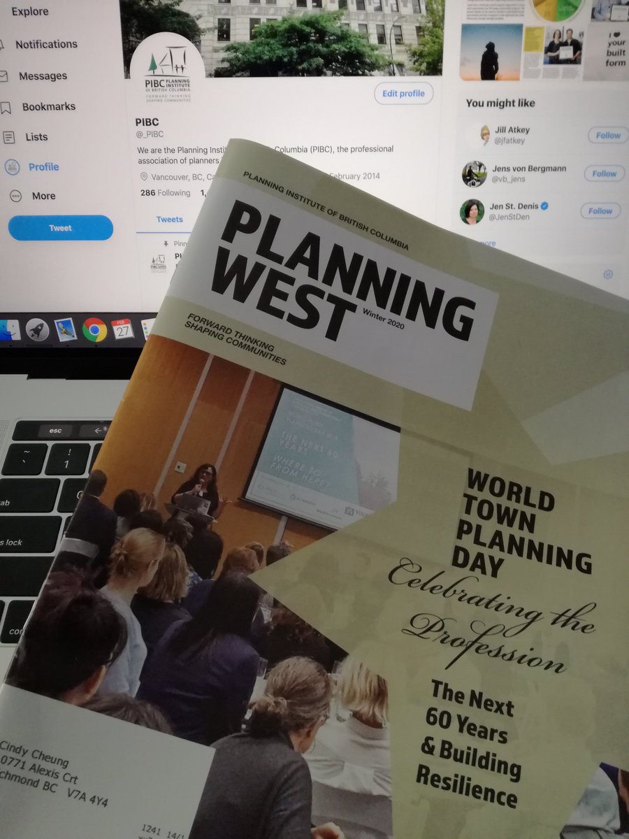 _PIBC's tweet image. The weekend is almost here...take a break &amp;amp; check out the Winter issue of #PlanningWest; recap of #WTPD2019 celebrations, insightful articles on climate resilience, book review &amp;amp; more!