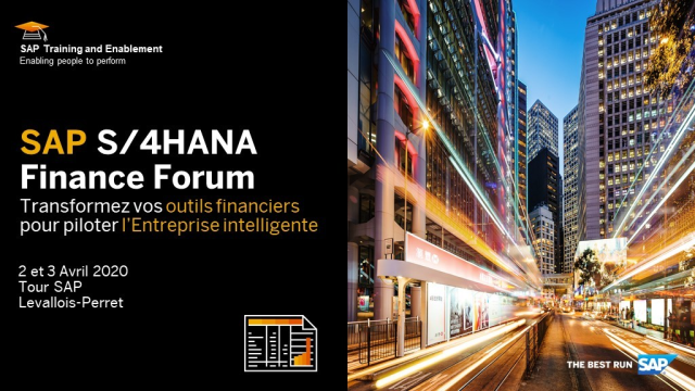marieline_segla's tweet photo. Le Forum formation SAP S/4HANA Finance, c'est une seule fois par an ! Ne ratez pas cette opportunité début avril ! #S4HANA #SAPEducation #SAPFr https://t.co/VH4MroIciR https://t.co/c7FwO9BnXj