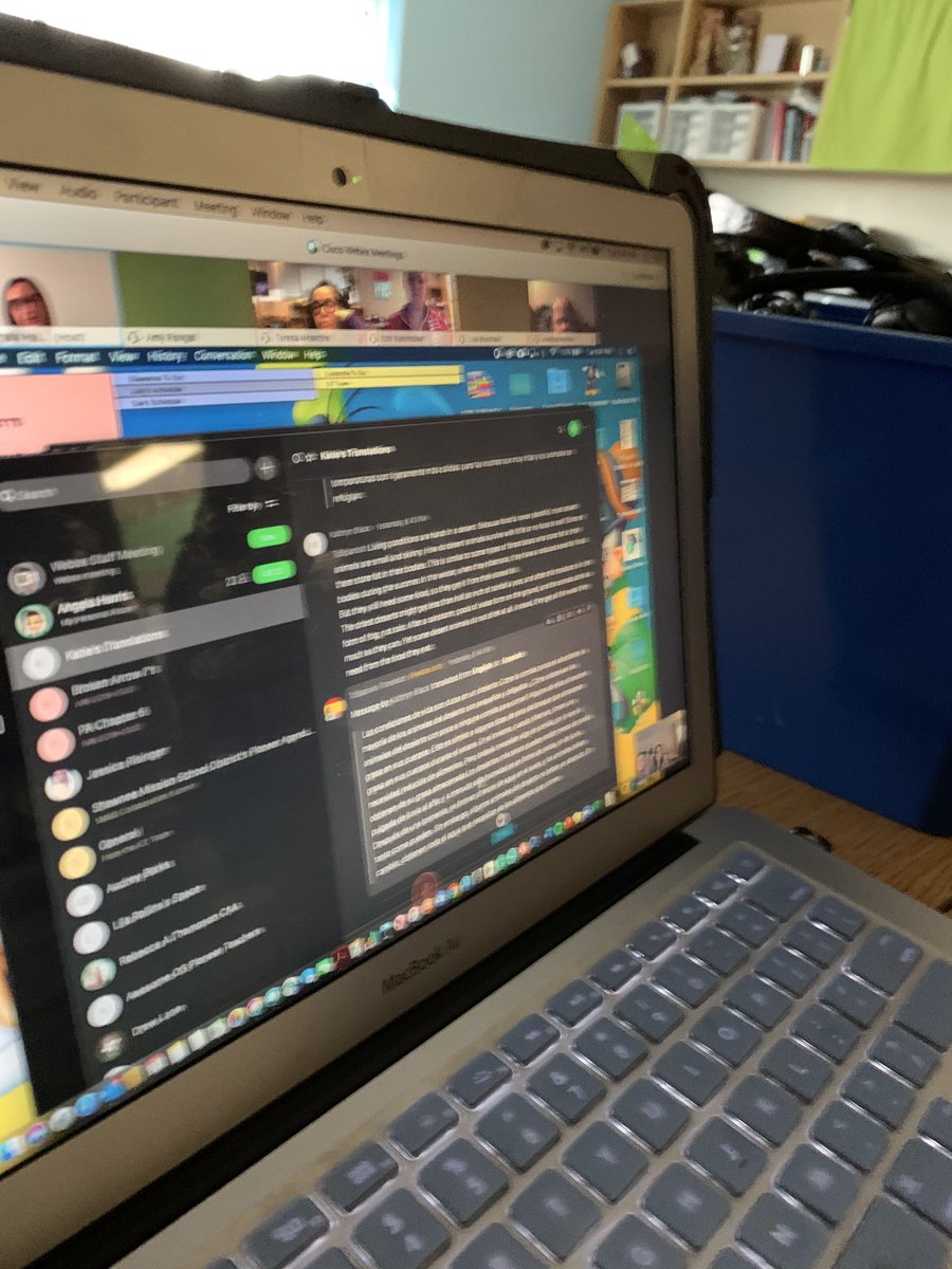 jg_risinger's tweet photo. GREAT virtual PD experience with our @MrsHarris_SMSD for staff meeting this week. She showed us some powerful teaching tools we can use to get the most out of our @Webex apps. Thank you for teaching @Buffaloes_SMSD new things! ๐ Sheโll also be leading our next #techthursday 3/5! https://t.co/eCQBruva65