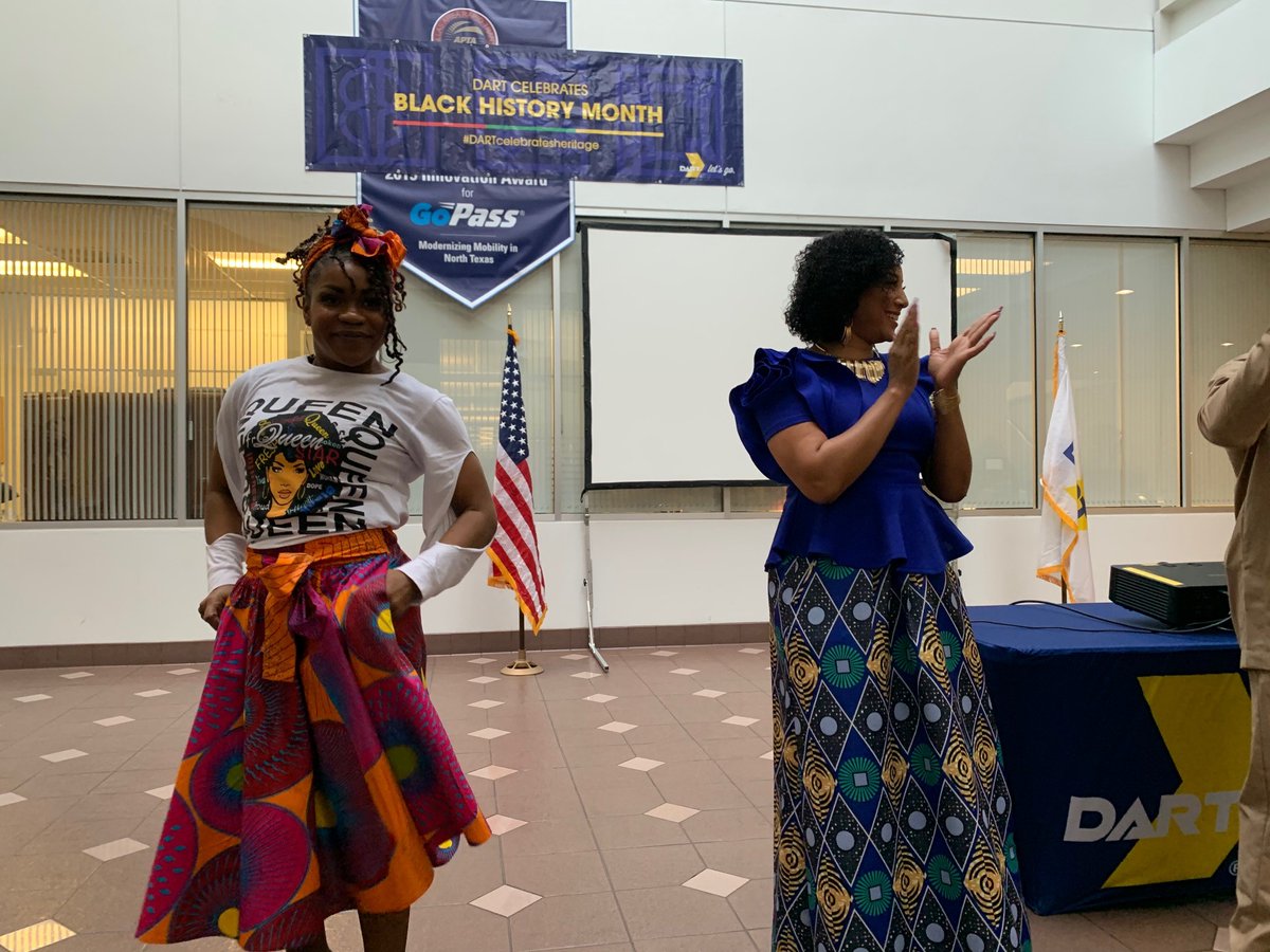 We were honored to participate in <a href="/dartmedia/">dartmedia</a>'s #BlackHistoryMonth Celebration yesterday!

Pictured:

The Honorable Curtistene McCowan, Mayor, City of DeSoto, TX

Museum President &amp; CEO, Mary Pat Higgins

Brenda Smith, DART Diversity Council

#DARTcelebratesheritage