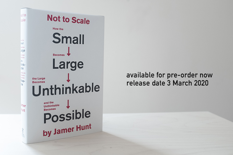 I'm very excited that my new book comes out next week. It's available for pre-order now bit.ly/2I0GWho or please try a local bookseller bit.ly/2w8wsKv #nottoscale