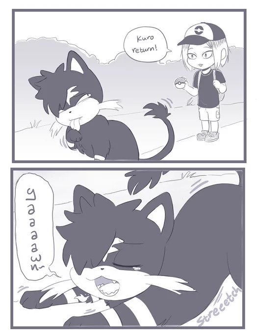 Some old HQ x PKMN comics for pokemon day 