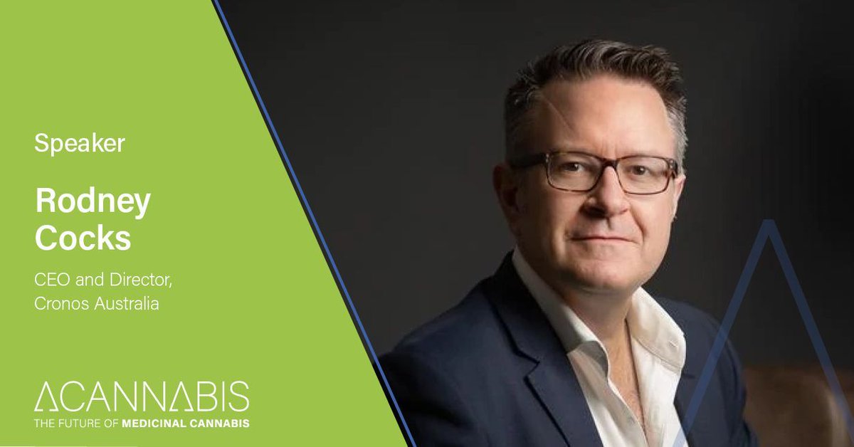 A | SPEAKER

We are excited to announce that Rodney Cocks, CEO and Director of Cronos Australia, will join us as a speaker at the ACannabis conference.

Get your tickets to ACannabis to hear Rodney speak at the CEO Round Table | March 2020 | Melbourne | buff.ly/34AruSq