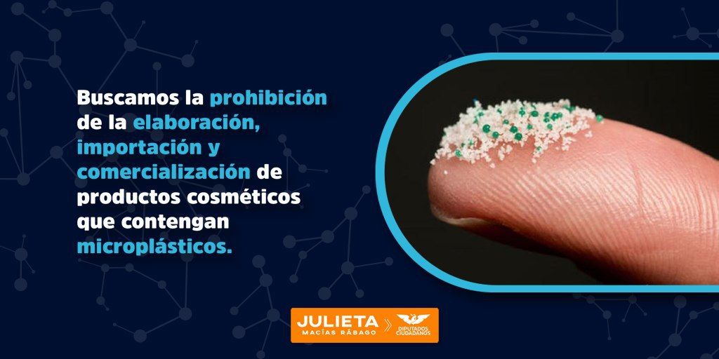 Presenté junto a mi compañera Diputada <a href="/irmajuancarlos/">Irma Juan Carlos</a> una iniciativa para hacer explícita en la Ley General de Salud, la prohibición de importar, comercializar y/o elaborar productos cosméticos que contengan #microplásticos.
gaceta.diputados.gob.mx/Gaceta/64/2020…