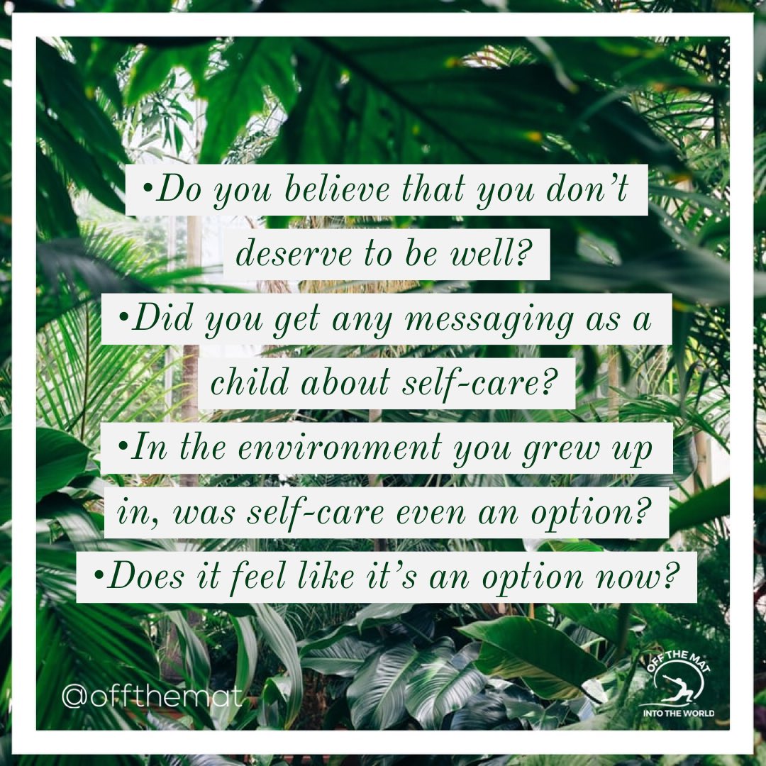 Off the Mat, Into the World tweet media