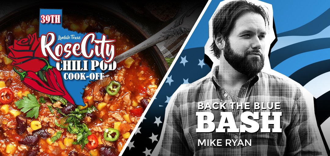 cannerylindale's tweet photo. ๐ฎโโ๏ธThe Cannery Lindale will proudly host Lindaleโs fourth annual Back the Blue Bash and 39th Annual Rose City Chili Pod Cook-Off on Saturday, March 7, 2020.
#TheCanneryLindale #BacktheBlueBash #RoseCityChiliPodCookOff #MikeRyan #Chili #Family #LiveMusic #GoodTimes #PoliceOfficer https://t.co/Xnd0uxnIdz