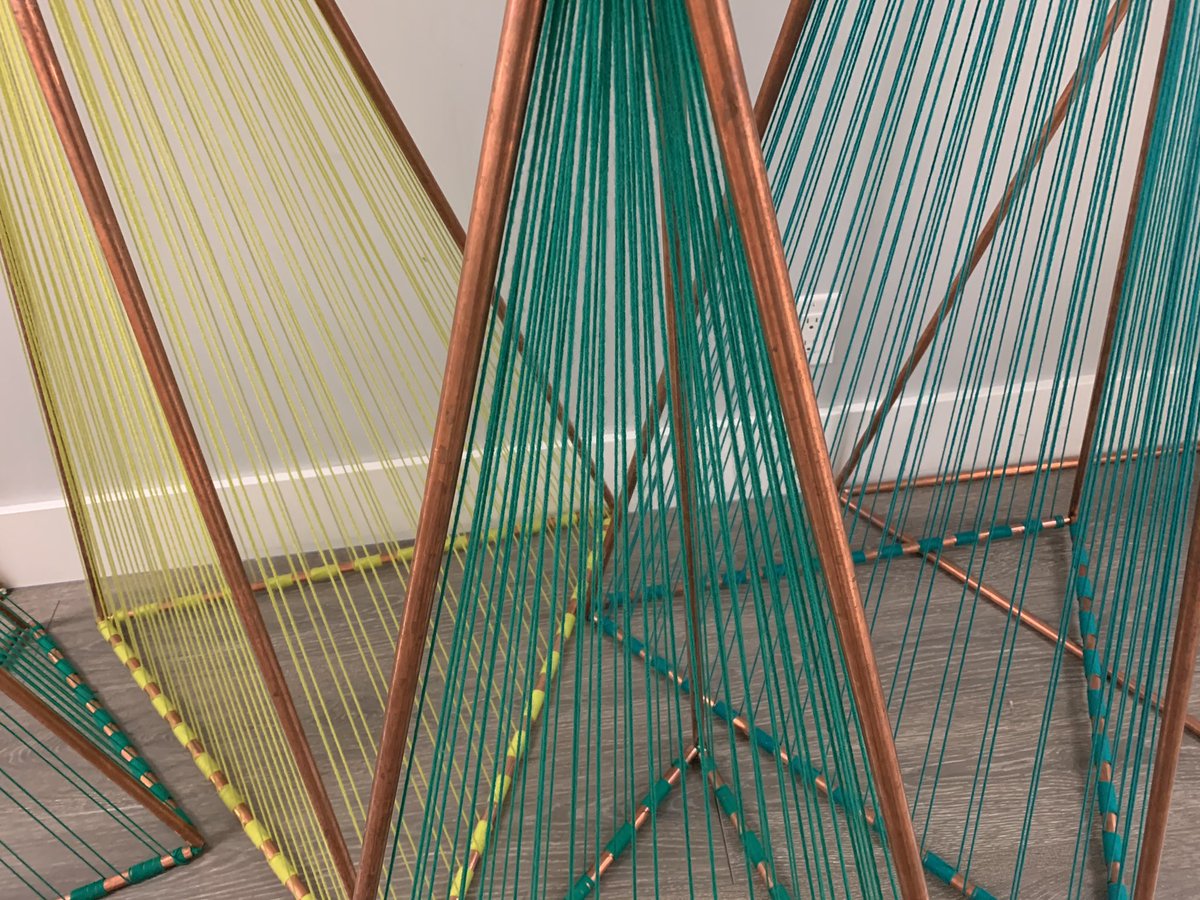 NargizaUS's tweet photo. Metal trees π²π²π² for the new musical MOTHER by #Starschool academy βοΈ Pergormance day is April 11 (at 2:00 and 5:00 pm) #newdecorations #metaltree #christmastree #knittedpiramids #knitting #customdecorations #nargizaus #nargizadesign #theaterdecorations #knittedart #musical https://t.co/rujjC5dDlU
