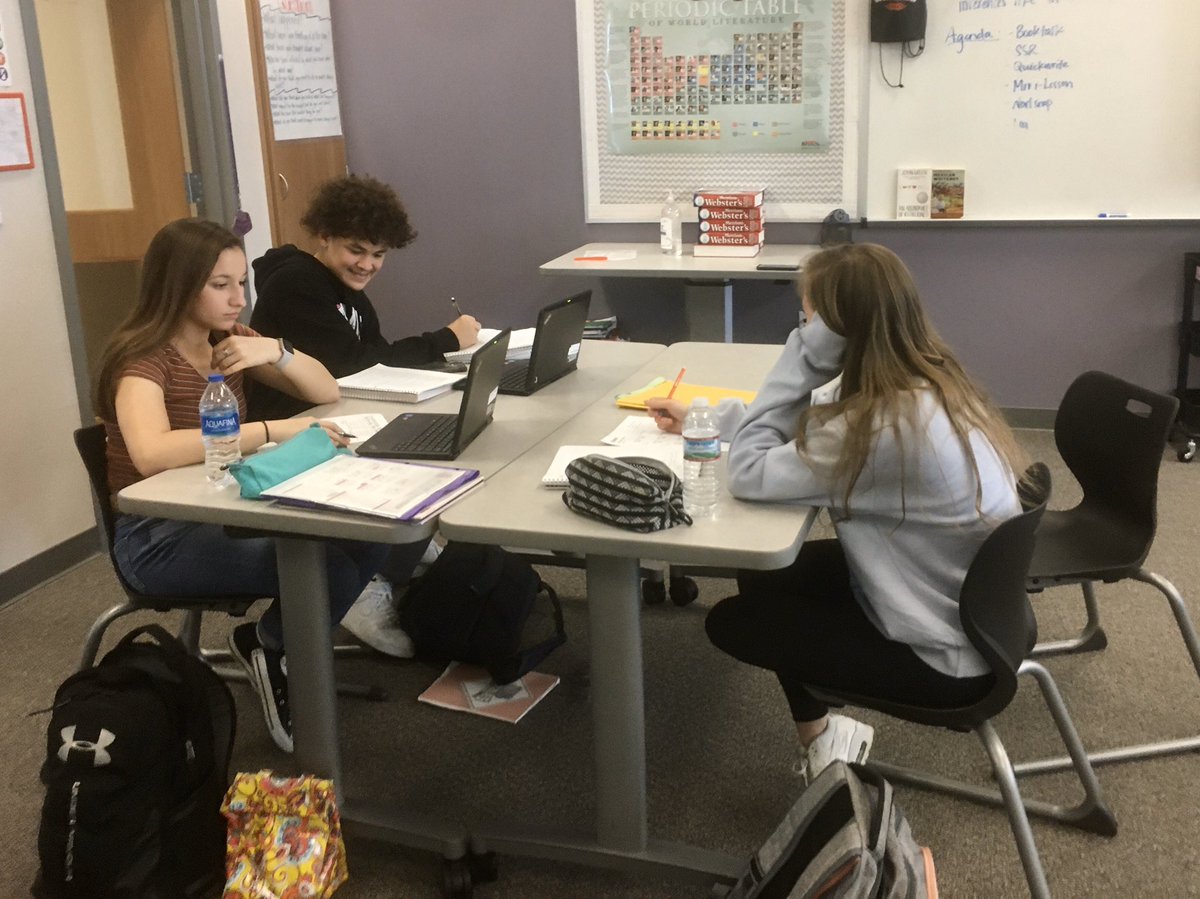 GHS AVID using workshop time. Flipped classroom through EdPuzzle. #1LISD #DLDay #Good2Great