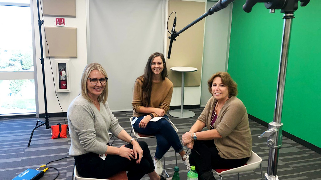 A special guest joined Catherine &amp; me for 'Real Talk with Renee'. <a href="/NicoleRoskill/">Nicole Roskill</a>, our <a href="/Lenovodc/">Lenovo Data Center</a> Channel Lead appeared on <a href="/CRN/">CRN</a>'s 2020 list of 'Most influential Channel Chiefs'. Congrats, Nicole! Thanks for dropping by to talk channel strategy &amp; gender diversity. #WeAreLenovo