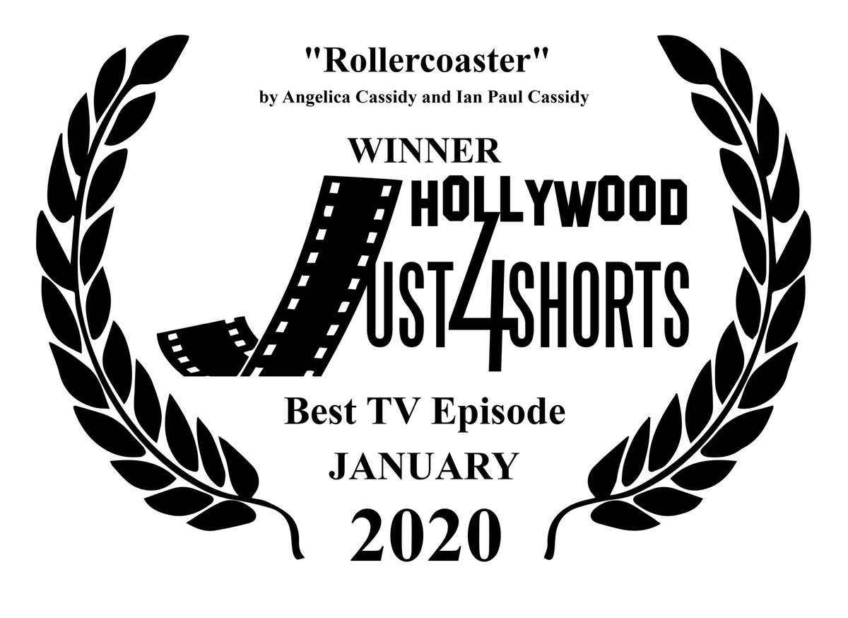 RCTheSeries's tweet photo. 😦 another one! Congratulations @RCTheSeries cast and crew, on our fourth festival/competition win of 2020! We couldn’t have done it without you! @ianpaulcassidy @ngelicacassidy #RollercoasterThePilot #hollywoodjust4shorts #BestTVEpisode https://t.co/TfEPggFfOM