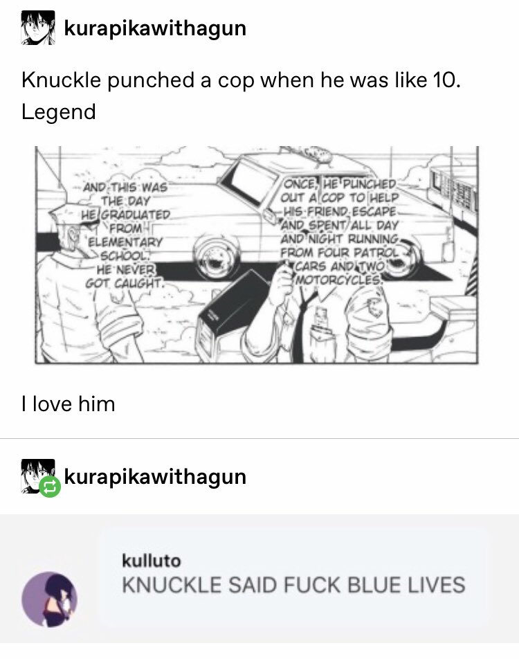 58. knuckle is a king