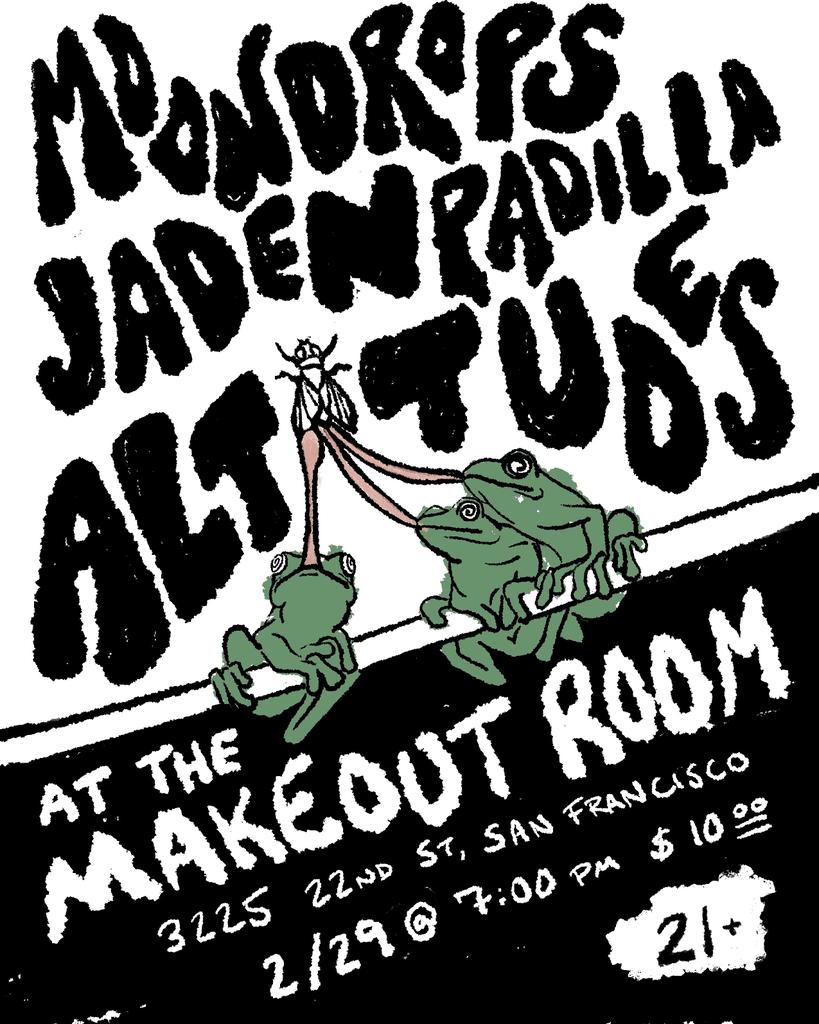 NEW SONG OUT TOMORROW 

COME CELEBRATE WITH US AT THE MAKE OUT ROOM THE NEXT DAY!!!