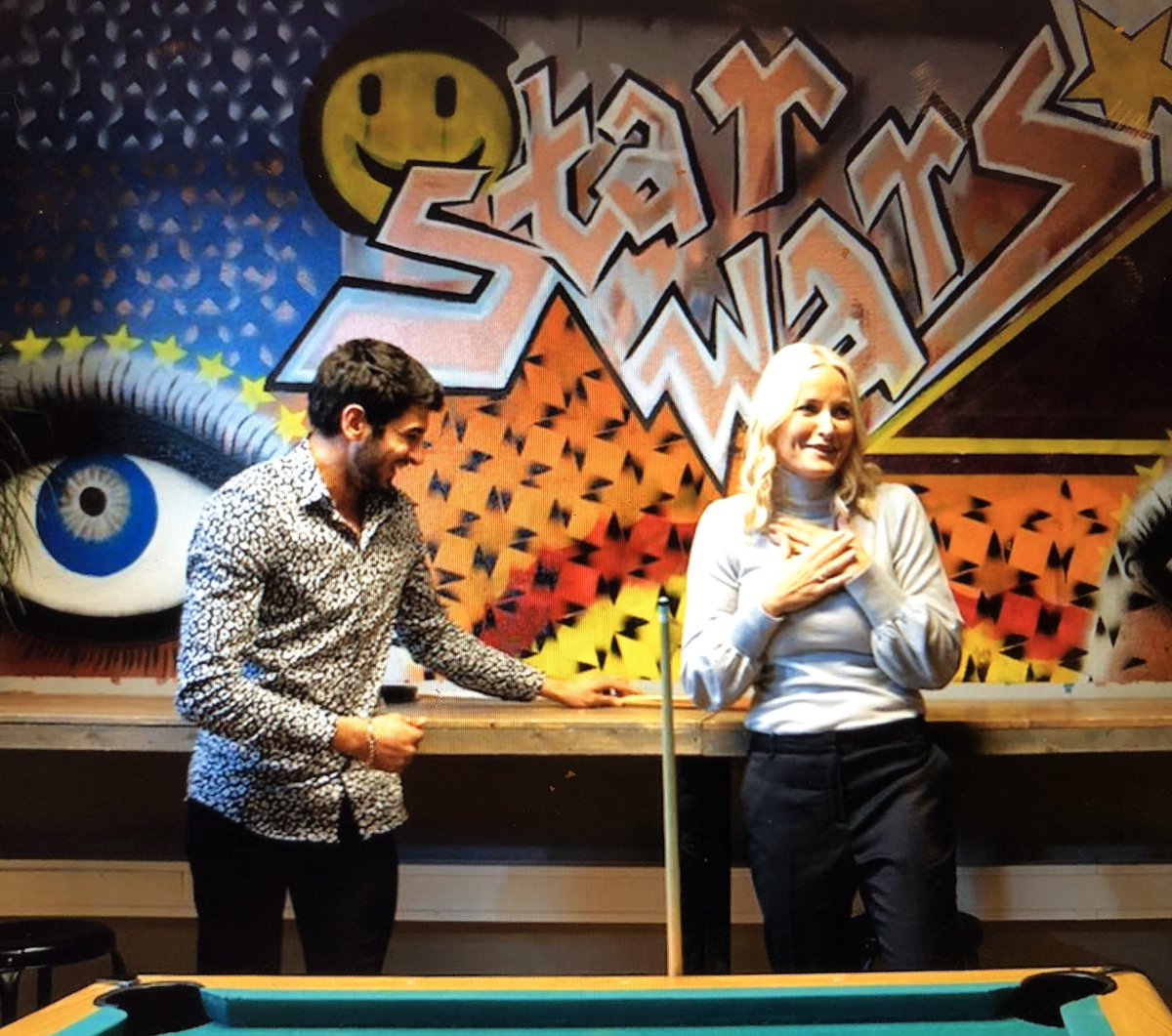 🇳🇴👏🏻Stor stas på jobben! 100 stolte ungdommer etter kongelig besøk i dag m FIFA, biljardspilling og leksehjelp. Tusen takk for besøket! <a href="/rodekorsnorge/">Norges Røde Kors</a> @fellesverketsandvika