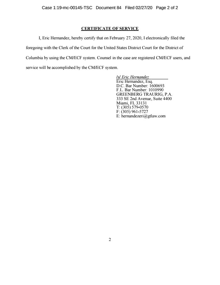 Big Cases Bot On Twitter New Filing In Federal Bureau Of Prisons Execution Case Notice Of Withdrawal Of Appearance Https T Co 2izwlpi5u9