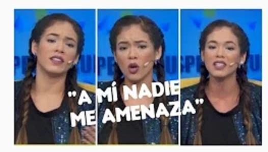 LynSuarez3's tweet photo. sii claro porq tu eres la que amenaza al estilo de la mosca muerta levantando el dedito CHUSCA #FueraJazmínDeEEG https://t.co/xlpitlmY6r