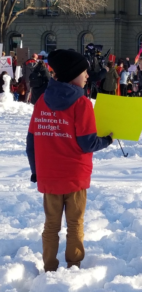 So proud to be fighting for public education! <a href="/DShepYEG/">David Shepherd</a> <a href="/davideggenAB/">David Eggen</a> <a href="/RachelNotley/">Rachel Notley</a>