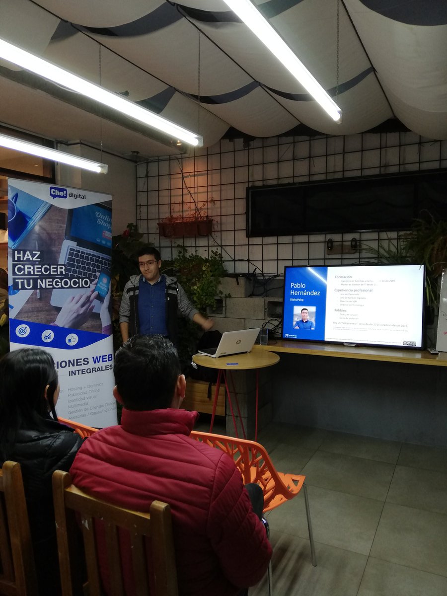 Hoy en el Meetup 17 de #WordPressQuito junto a Pablo Hernández <a href="/otakupahp/">Pablo Hernández</a> y 7 Consejos para manejar tu negocio como Freelance

Gracias al apoyo de nuestros patrocinadores:
🖐️ <a href="/WorkingUpEC/">WorkingUP</a>
🖐️ <a href="/kinsta/">Kinsta</a>
🖐️ <a href="/CheDigitalMedia/">Che! Digital</a>