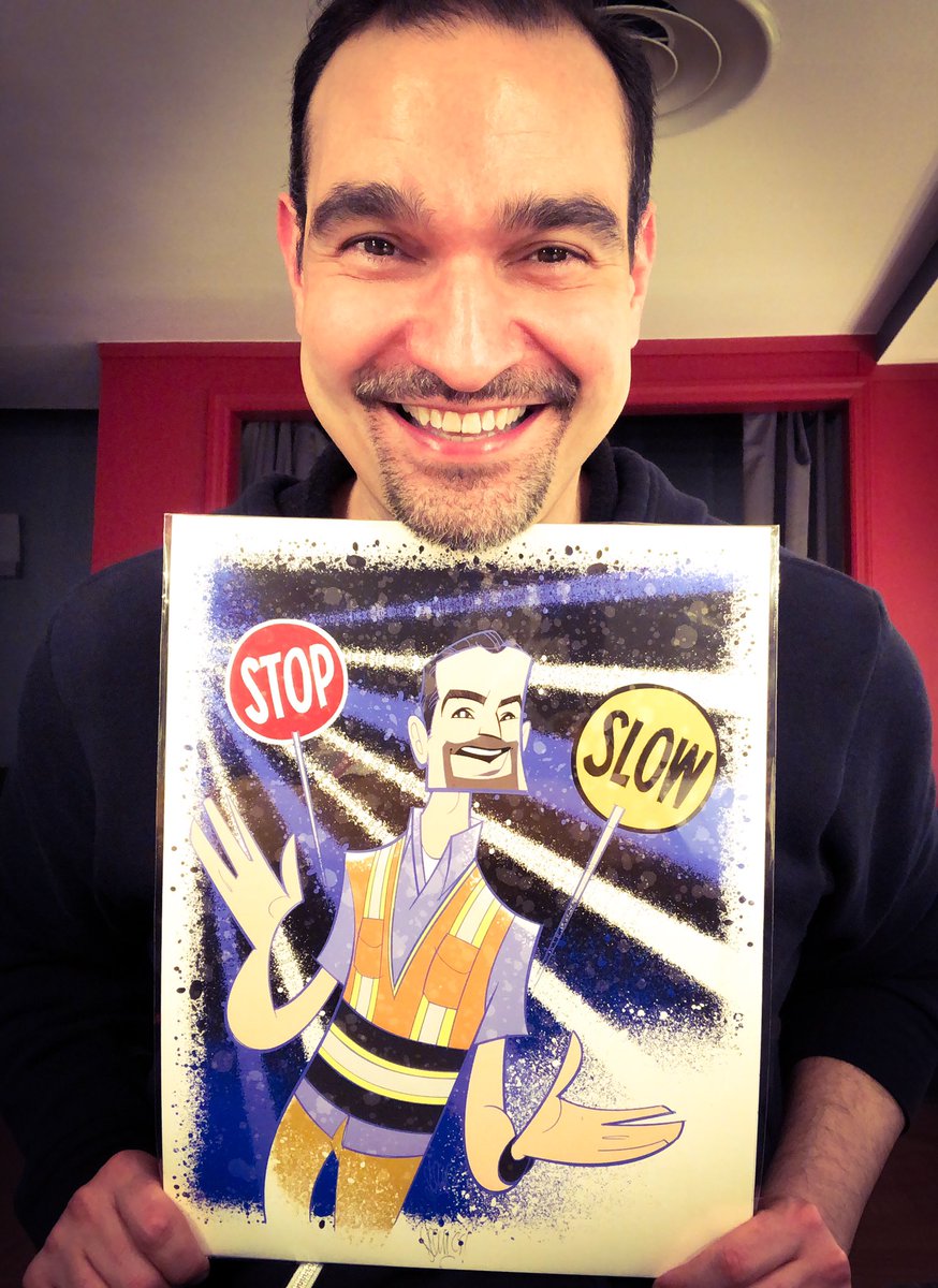JMunozActor's tweet photo. HOLY FRIGGIN’ MOLY @SquigsRobertson!!!!!!!
Thank you thank you thank you so much for this!!!!
#screamingwithjoy
#openingnight 
@signoftimesplay https://t.co/gNBv8dy9b7