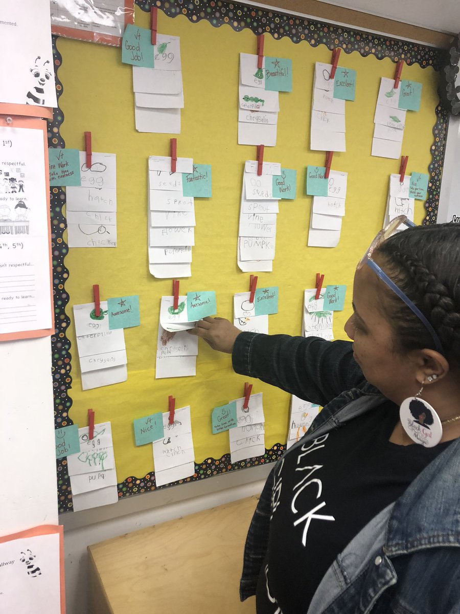Mrs. Chase and Ms. Jackson Banks kindergarten teachers ! The scholars completed research projects on life cycle. They researched life cycle of butterflies, caterpillars, frogs and pumpkins. They created flip books to demonstrate their knowledge of the concept.