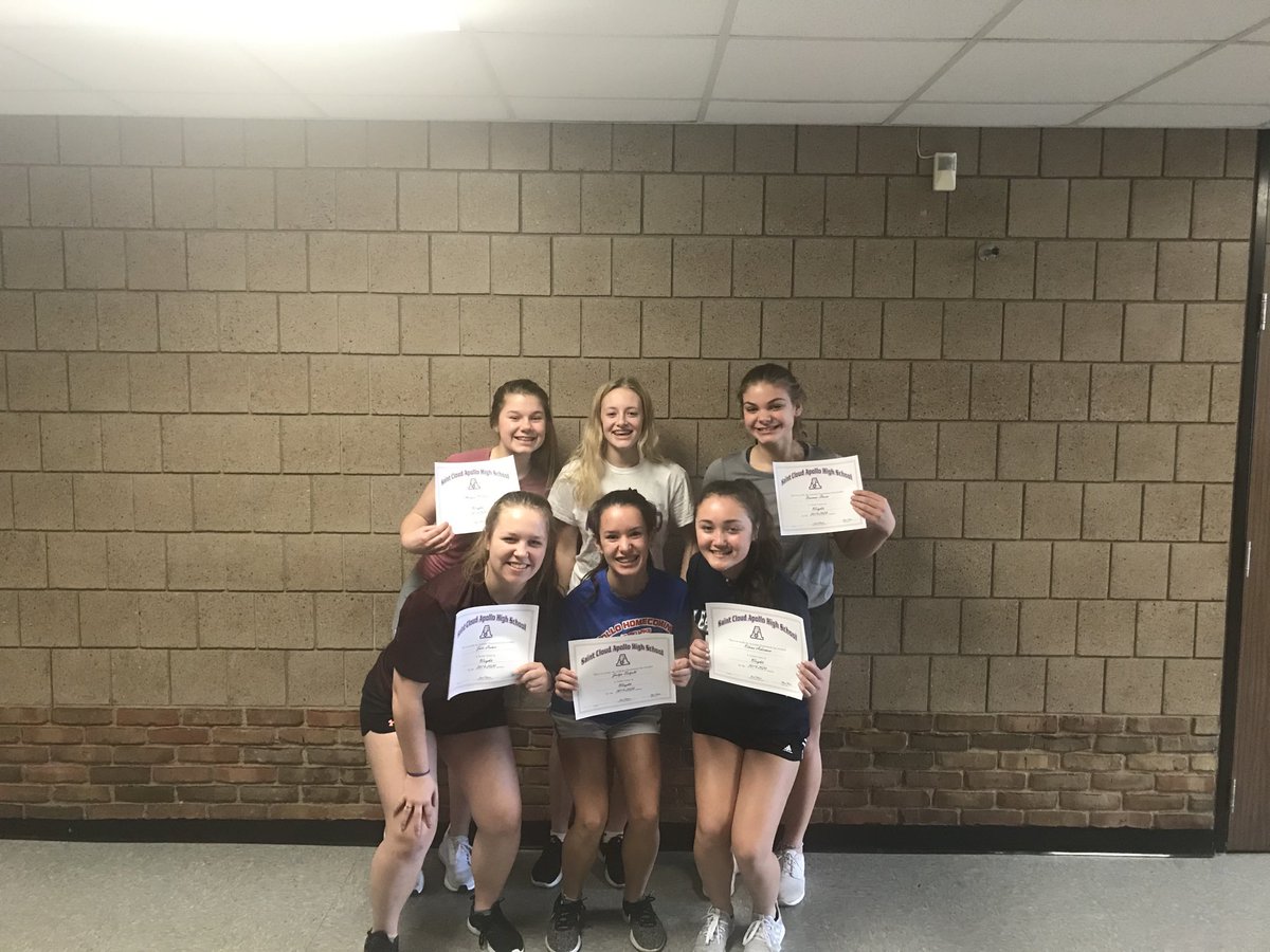 GirlsApollo's tweet photo. Proud of these 8th, 9th, and 10th graders put in the work this off season! I love the work ethic you have showed me and other coaches! Can’t wait to see you in the spring for weights! https://t.co/2nHVy8HoOv